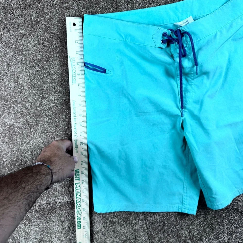 Vineyard Vines Mens Turquoise Green Performance Board Shorts Swim Trunks Size 32